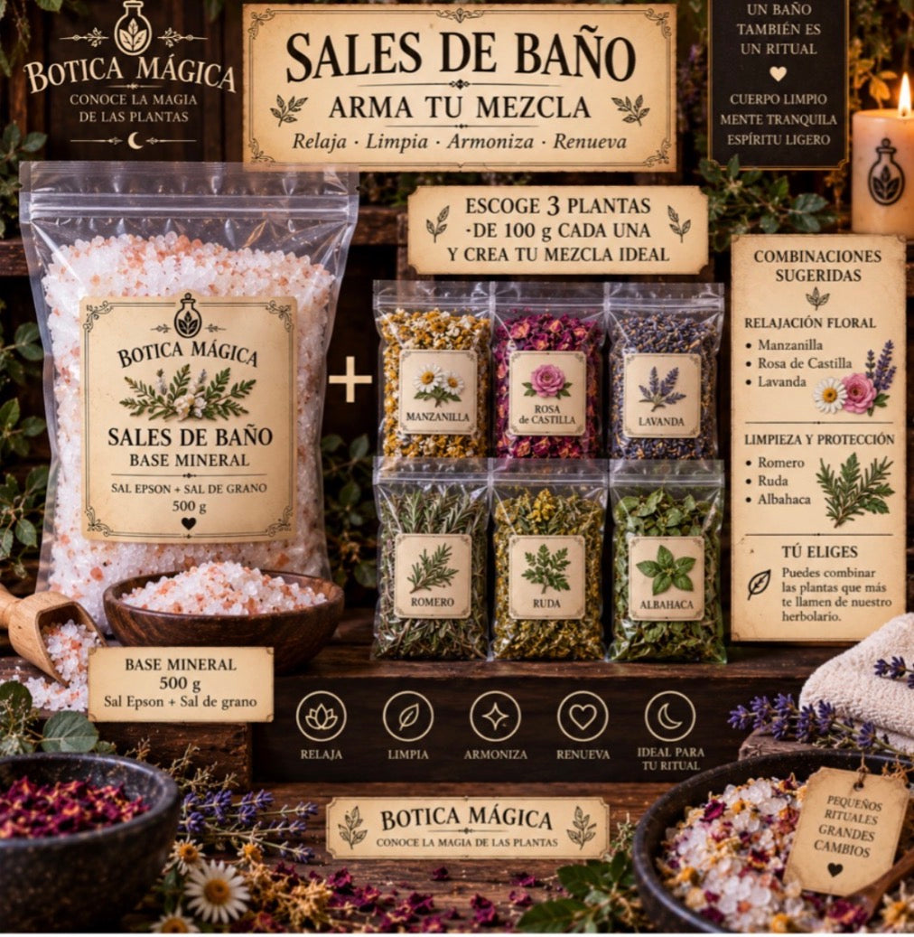 Sales de Baño Ritual – Arma tu Mezcla